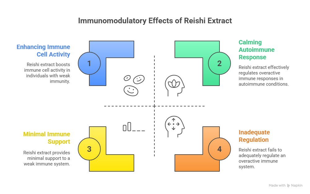 Reishi Extract_ Mechanism of Action - visual selection Экстракт Рейши_ Механизм действия – визуальный выбор