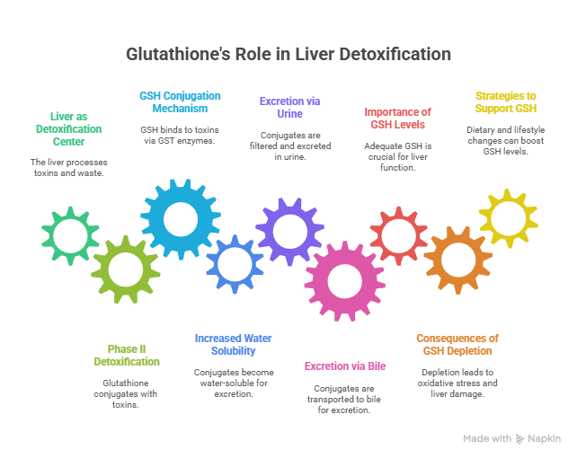Роль глутатионов в детоксикации печени: глубокое погружение – визуальный выбор