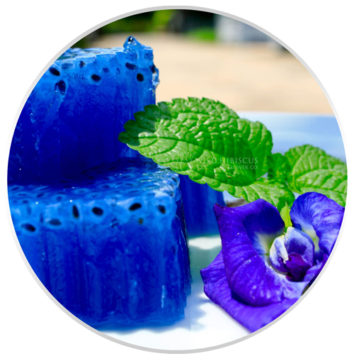 FDA США одобрило новый экстракт цветков гороха Natural Blue Color- Butterfly 
